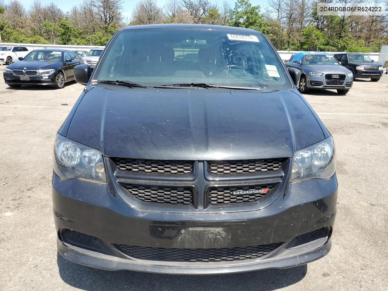 2C4RDGBG6FR624222 2015 Dodge Grand Caravan Se