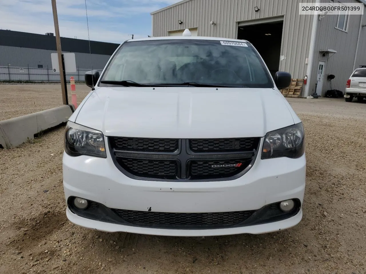 2015 Dodge Grand Caravan Se VIN: 2C4RDGBG0FR501399 Lot: 60970684