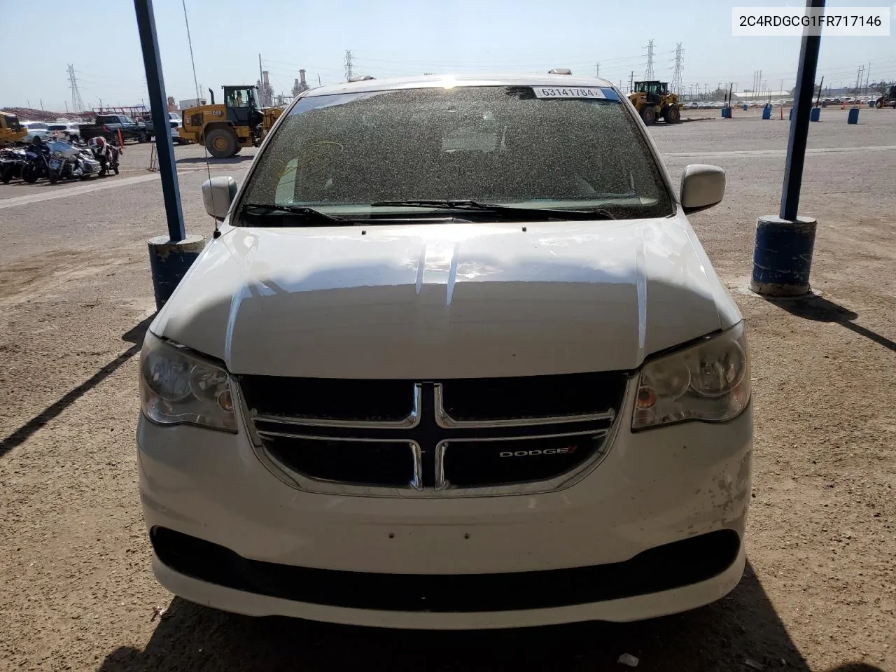 2015 Dodge Grand Caravan Sxt VIN: 2C4RDGCG1FR717146 Lot: 63141784