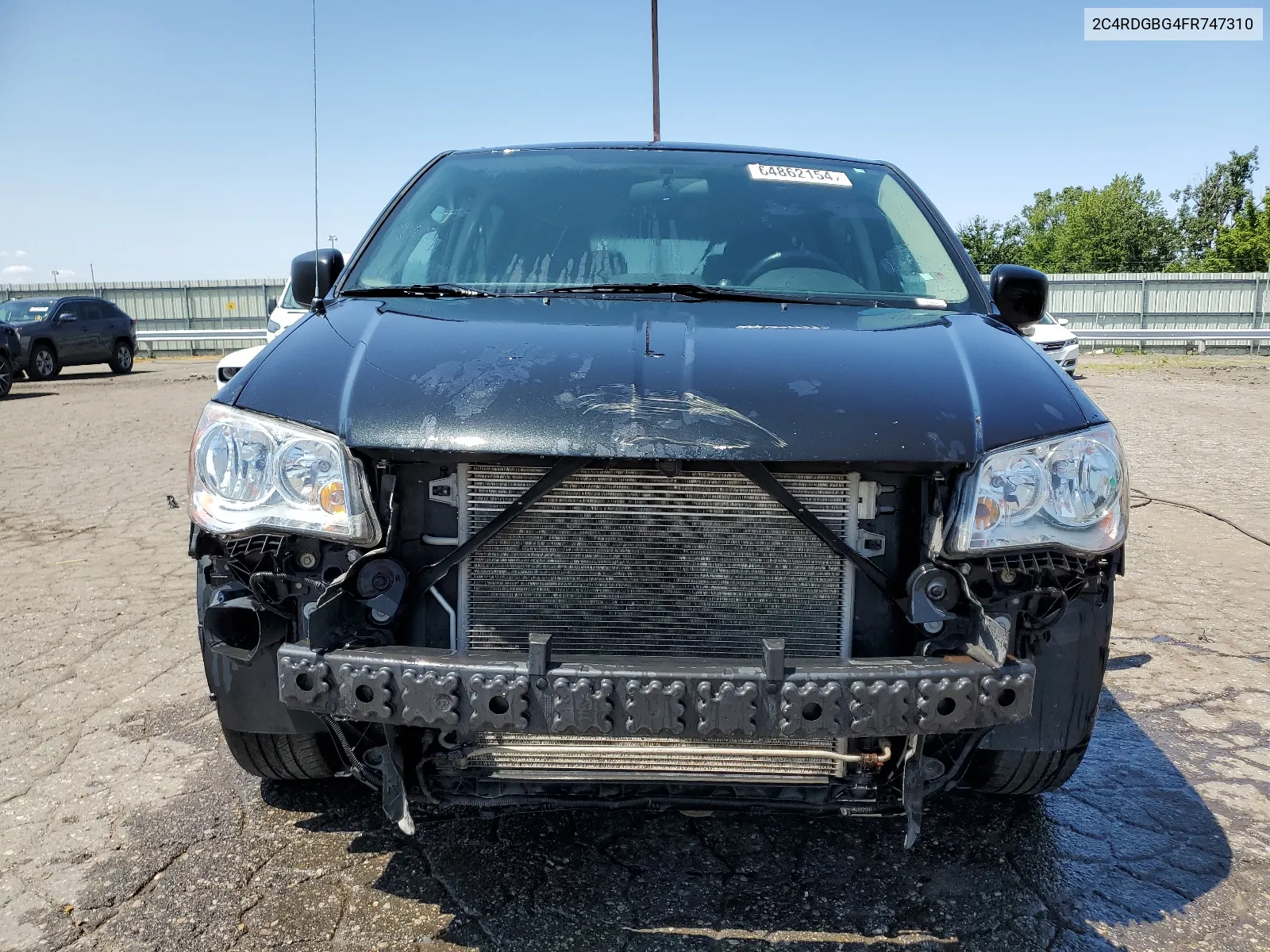 2C4RDGBG4FR747310 2015 Dodge Grand Caravan Se