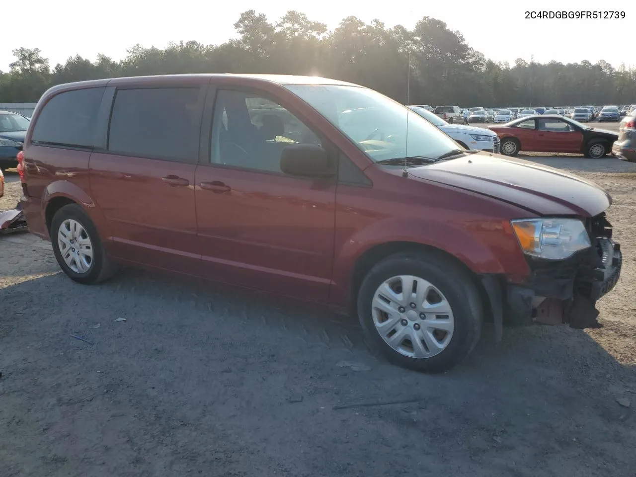 2C4RDGBG9FR512739 2015 Dodge Grand Caravan Se