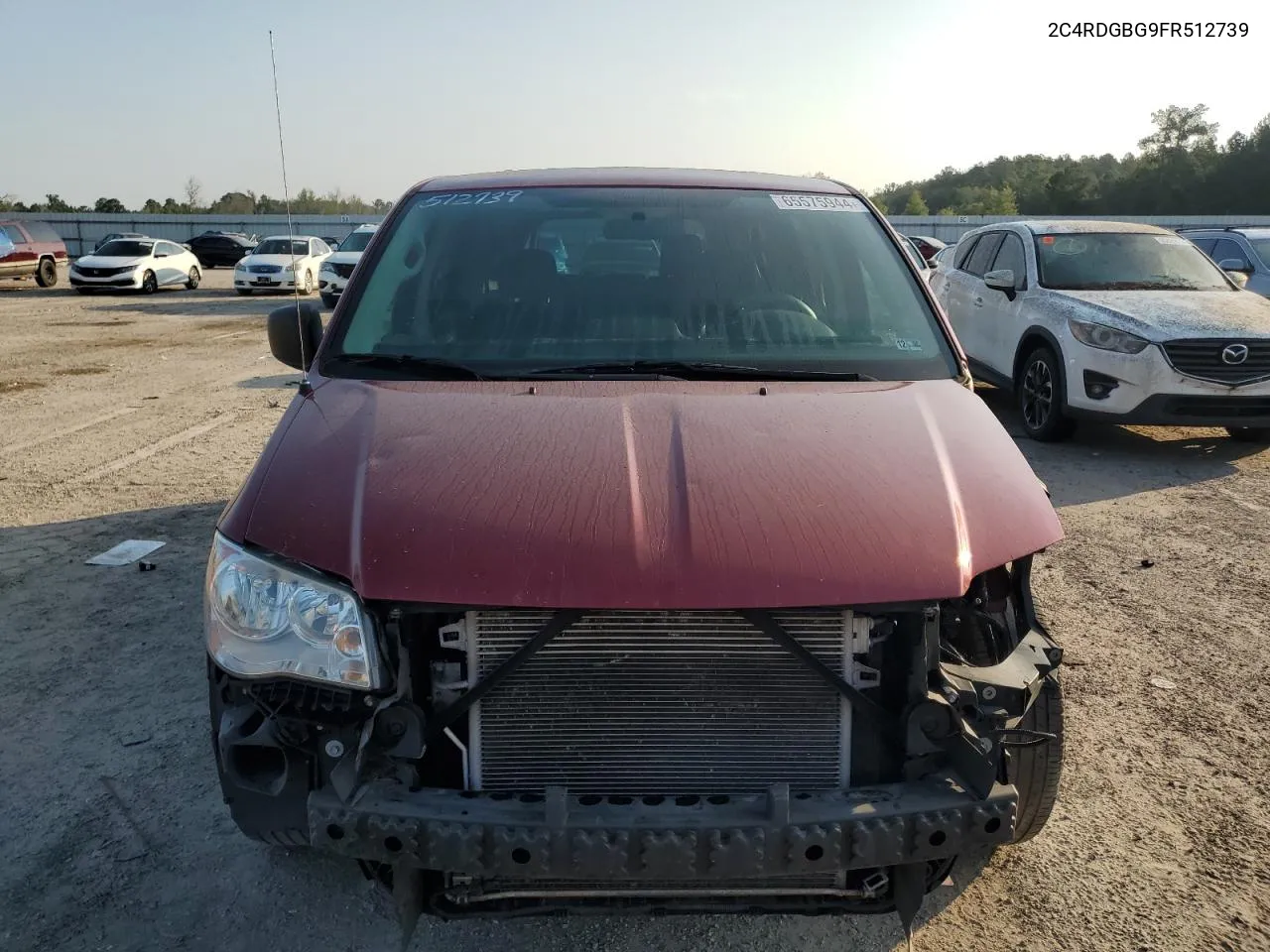 2C4RDGBG9FR512739 2015 Dodge Grand Caravan Se