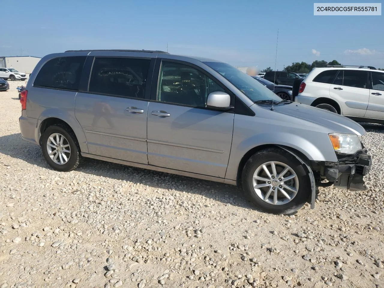 2015 Dodge Grand Caravan Sxt VIN: 2C4RDGCG5FR555781 Lot: 65631634