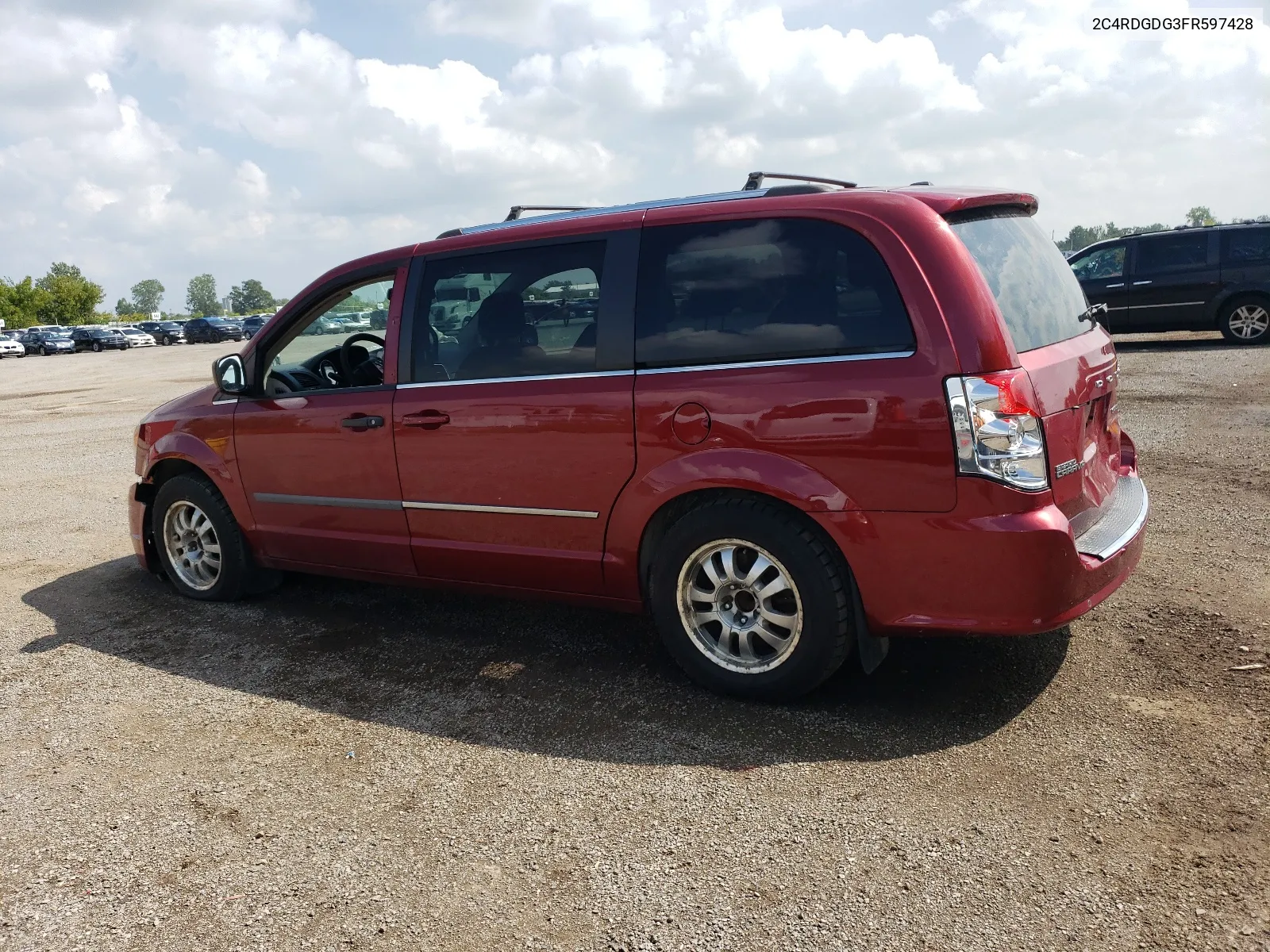 2C4RDGDG3FR597428 2015 Dodge Grand Caravan Crew