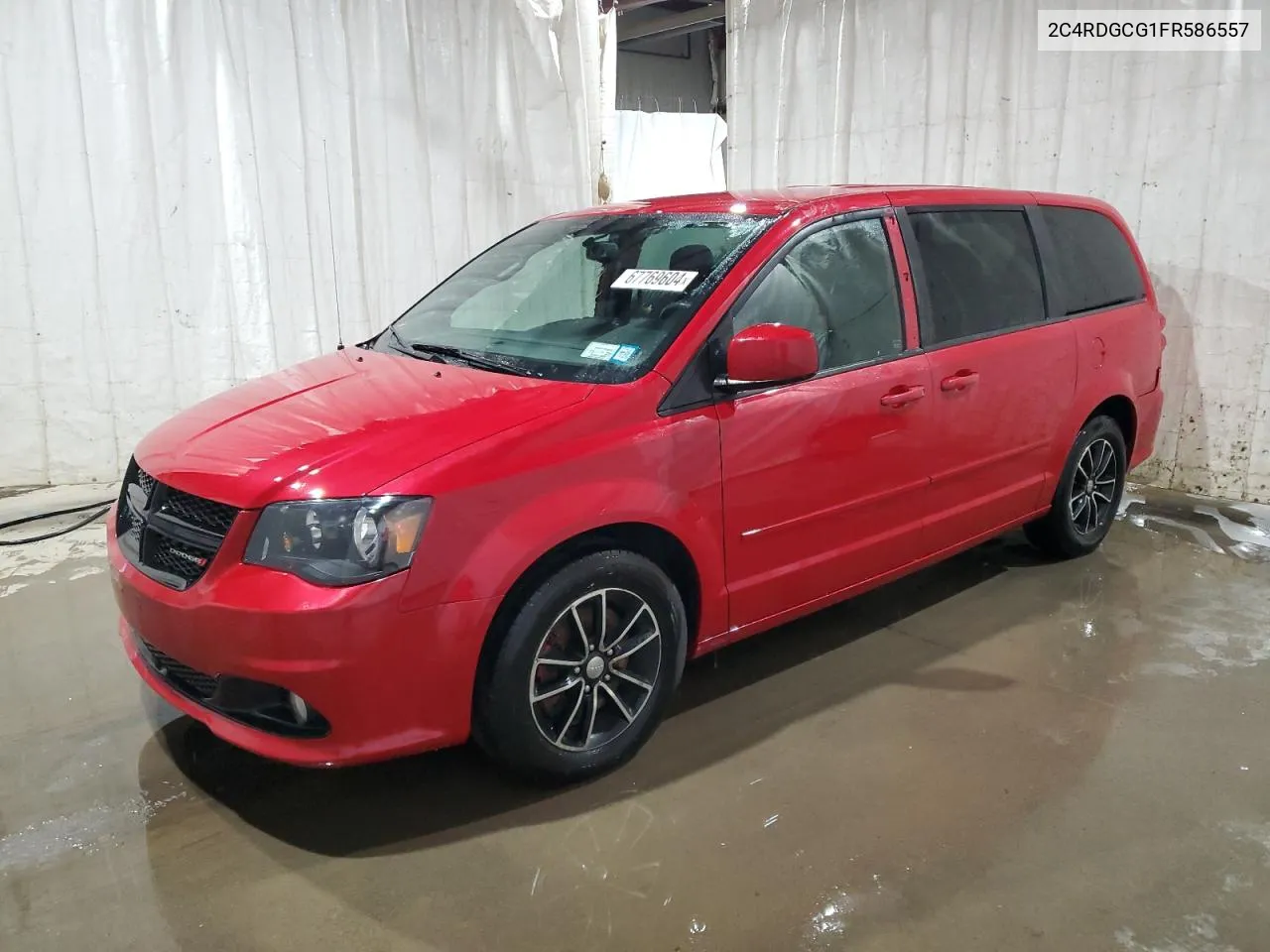 2015 Dodge Grand Caravan Sxt VIN: 2C4RDGCG1FR586557 Lot: 67769604