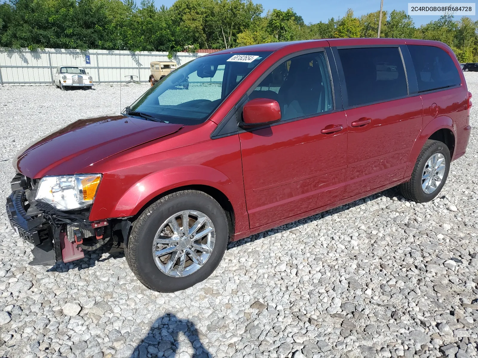 2015 Dodge Grand Caravan Se VIN: 2C4RDGBG8FR684728 Lot: 68182654