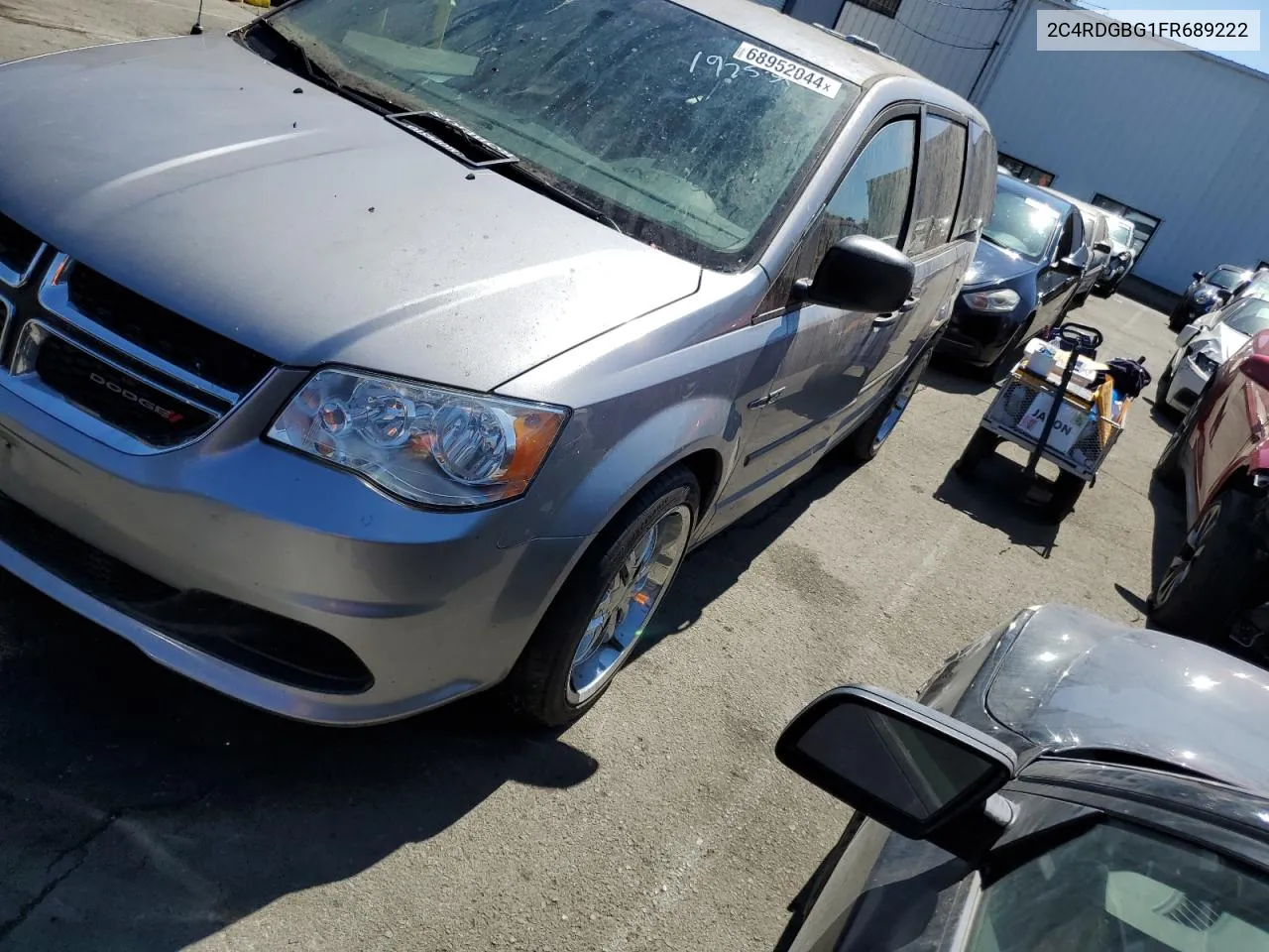 2015 Dodge Grand Caravan Se VIN: 2C4RDGBG1FR689222 Lot: 68952044