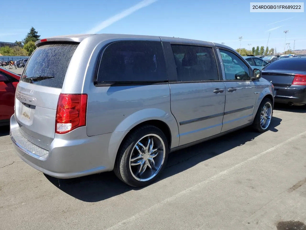 2C4RDGBG1FR689222 2015 Dodge Grand Caravan Se