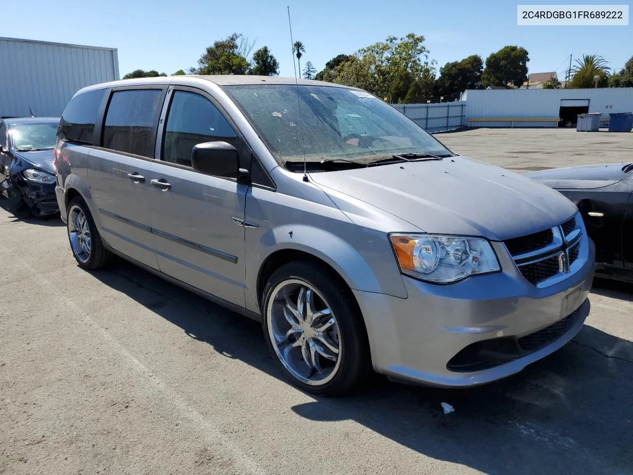 2C4RDGBG1FR689222 2015 Dodge Grand Caravan Se