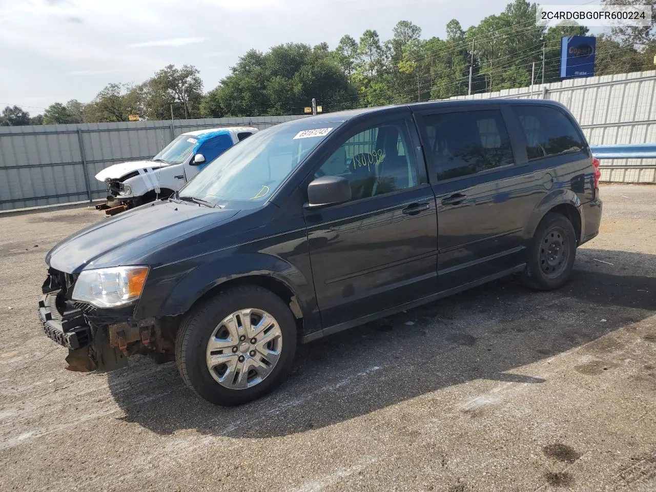 2015 Dodge Grand Caravan Se VIN: 2C4RDGBG0FR600224 Lot: 69161243