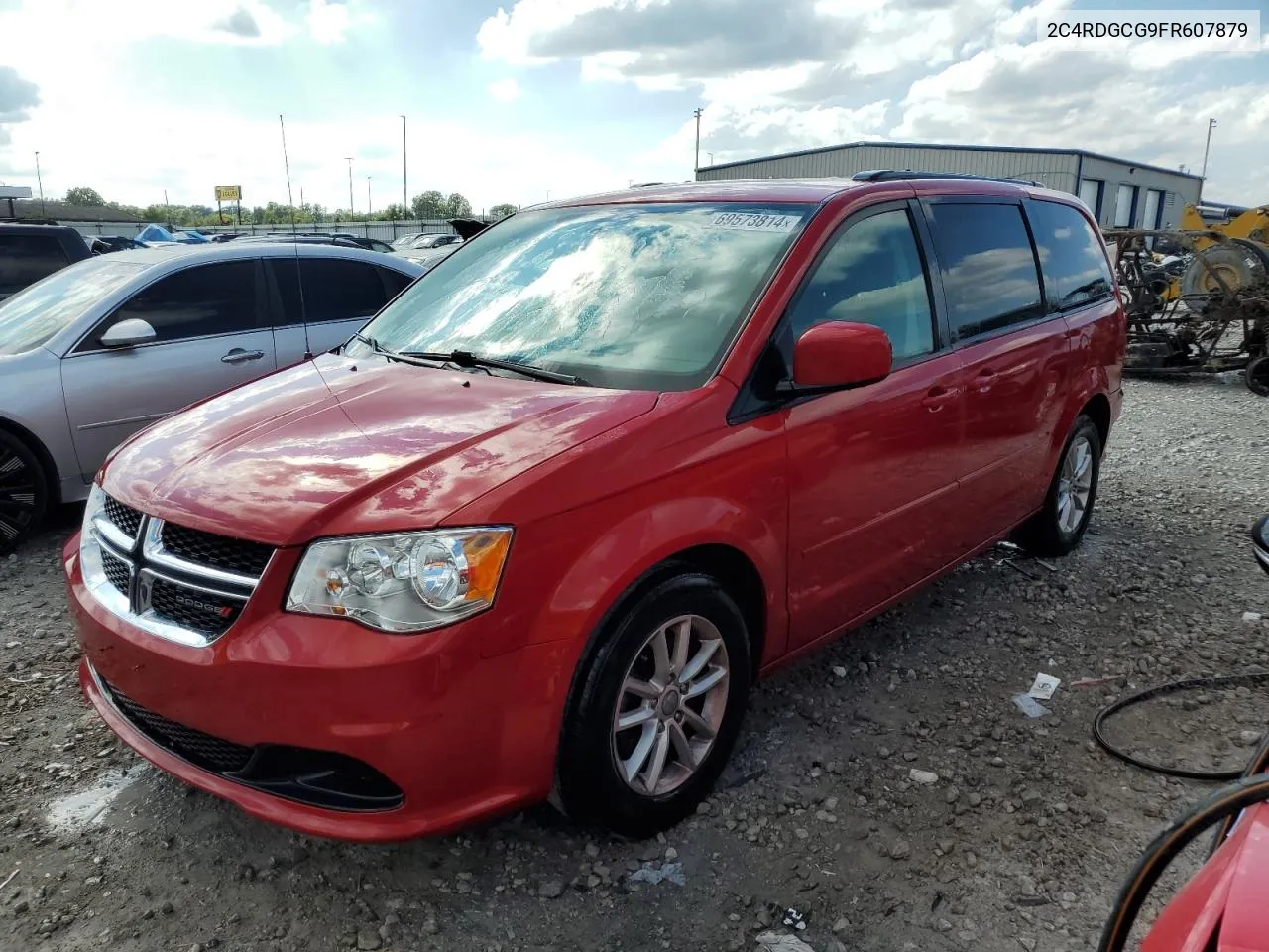 2C4RDGCG9FR607879 2015 Dodge Grand Caravan Sxt