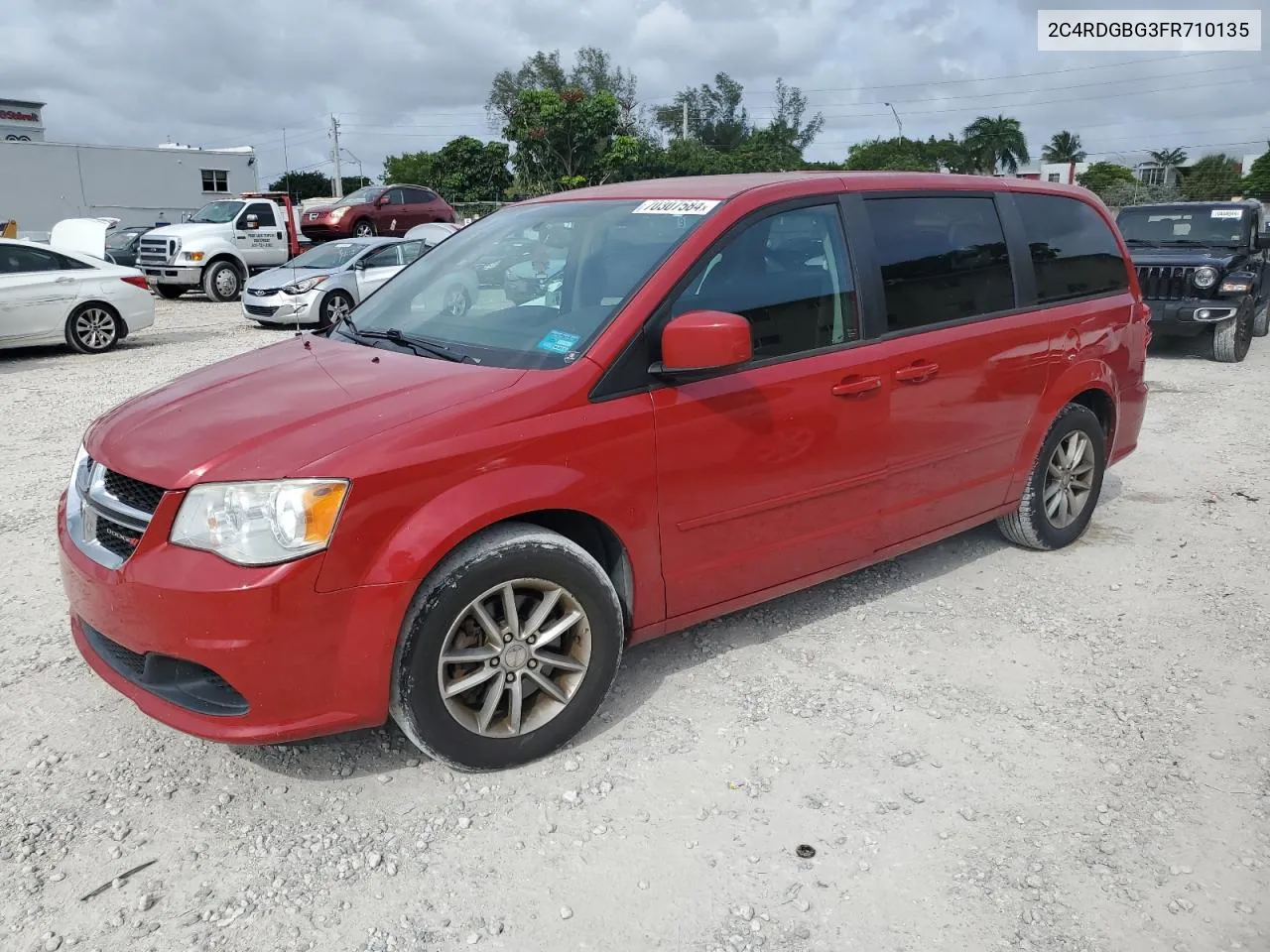 2C4RDGBG3FR710135 2015 Dodge Grand Caravan Se