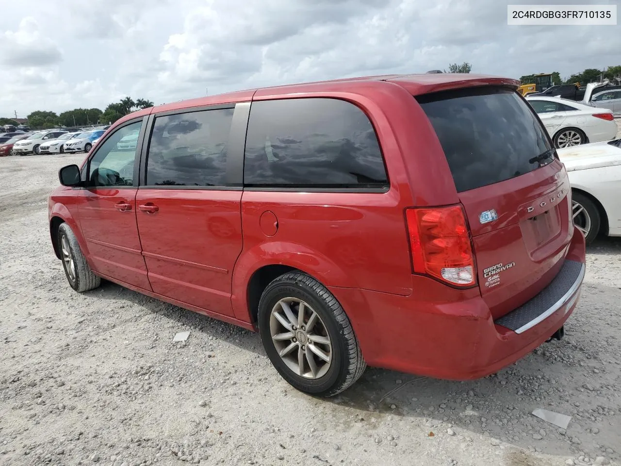 2015 Dodge Grand Caravan Se VIN: 2C4RDGBG3FR710135 Lot: 70307584