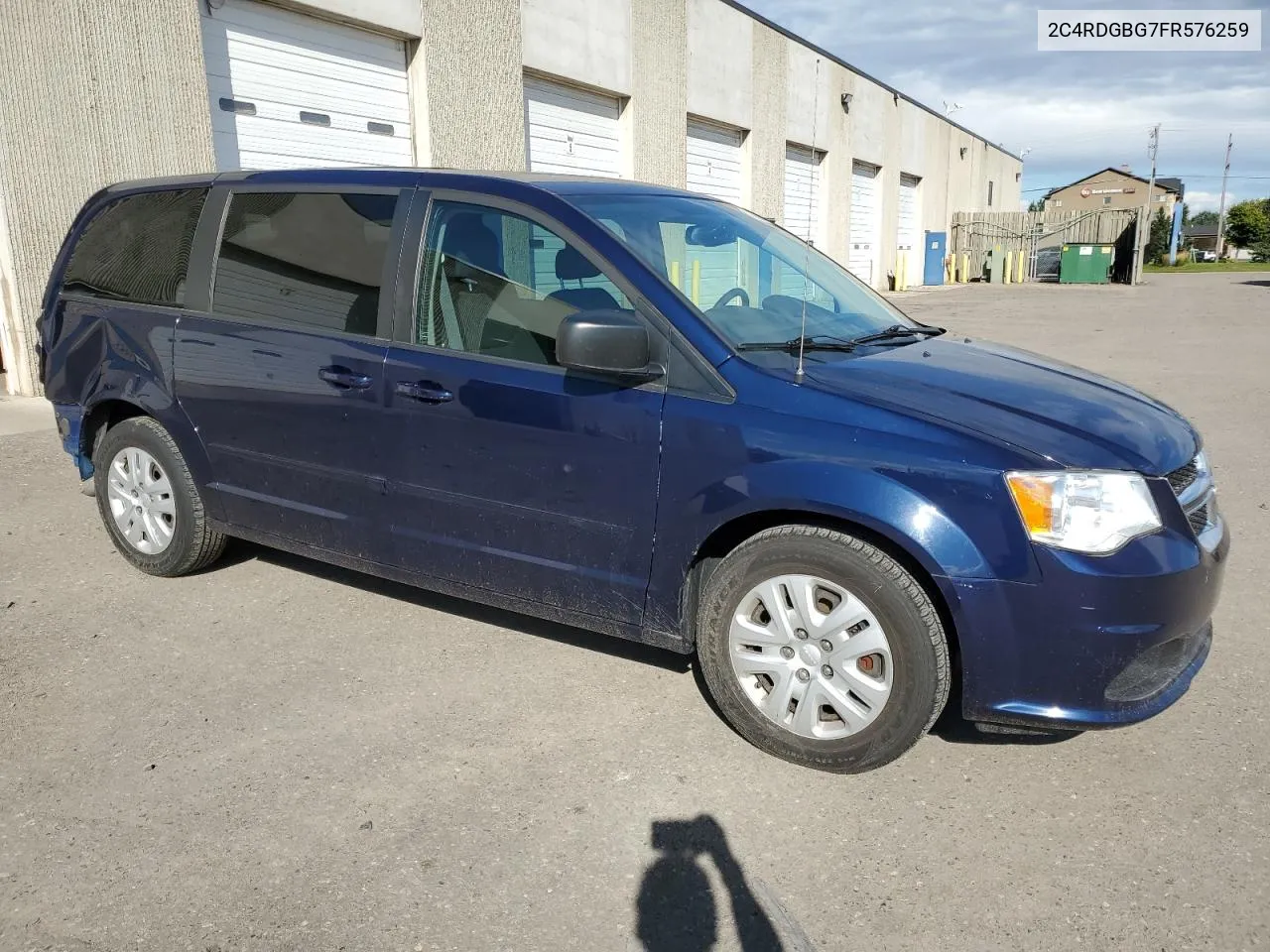 2015 Dodge Grand Caravan Se VIN: 2C4RDGBG7FR576259 Lot: 70626284