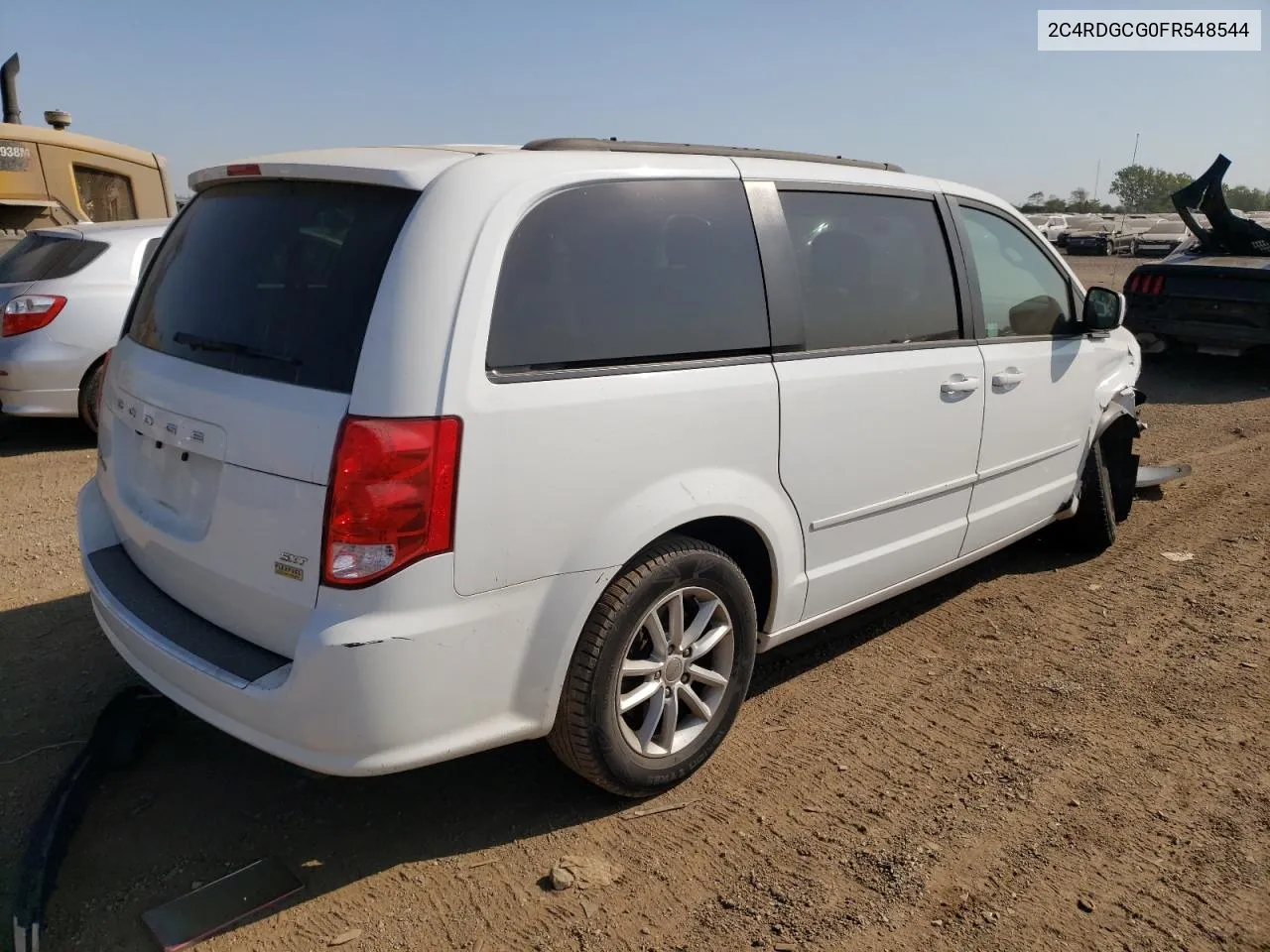 2015 Dodge Grand Caravan Sxt VIN: 2C4RDGCG0FR548544 Lot: 71098954