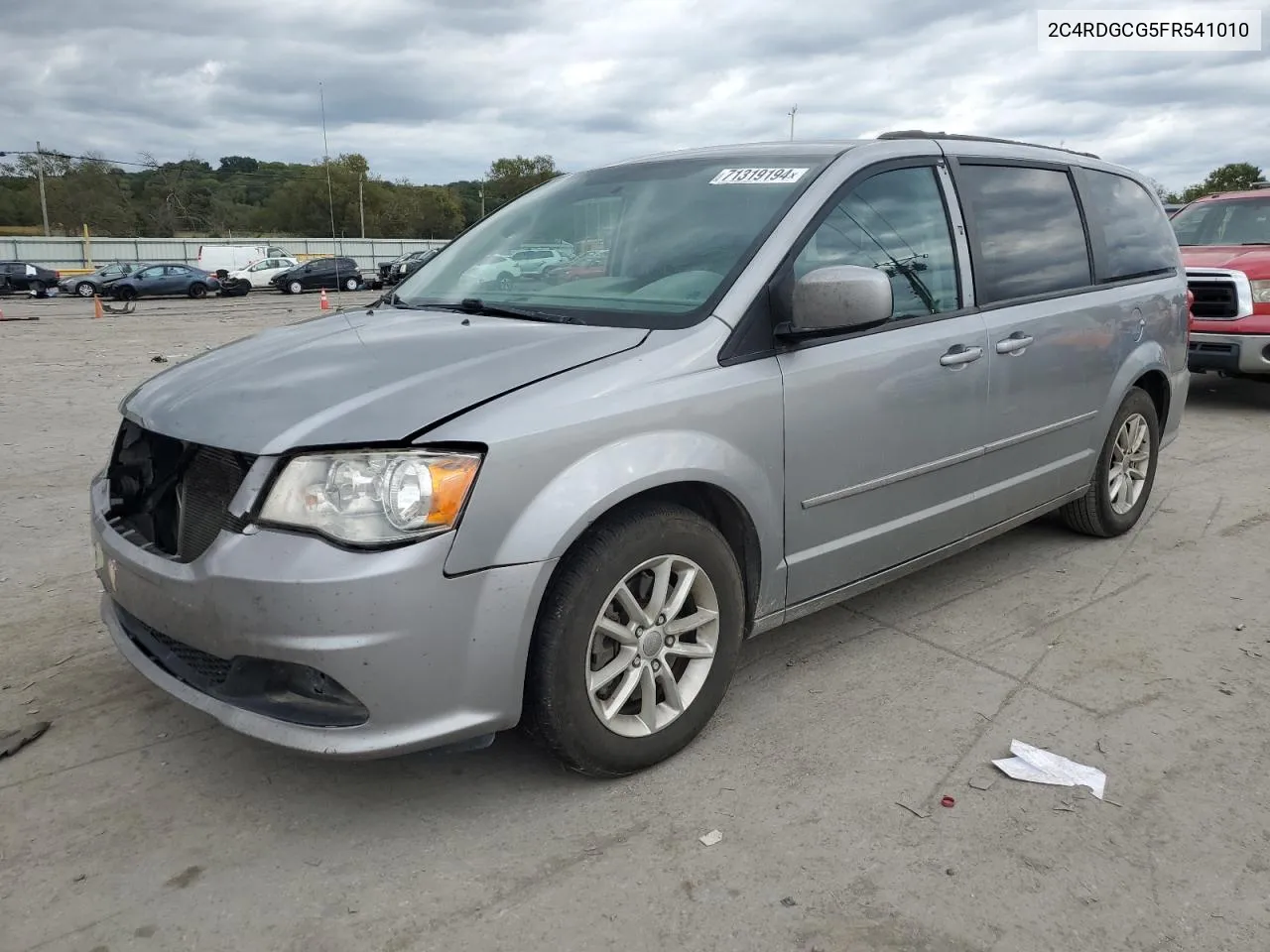 2015 Dodge Grand Caravan Sxt VIN: 2C4RDGCG5FR541010 Lot: 71319194