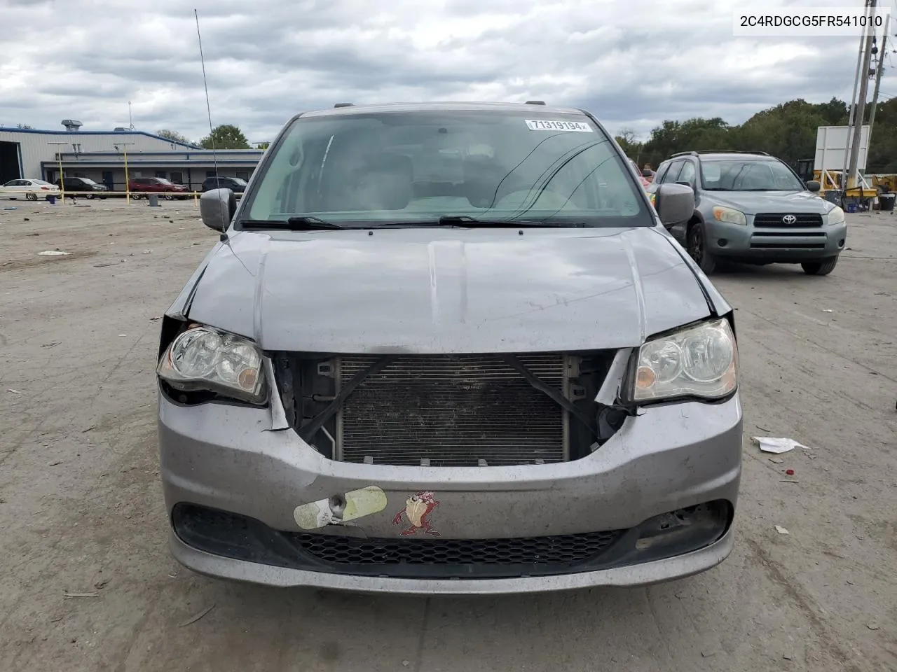 2015 Dodge Grand Caravan Sxt VIN: 2C4RDGCG5FR541010 Lot: 71319194