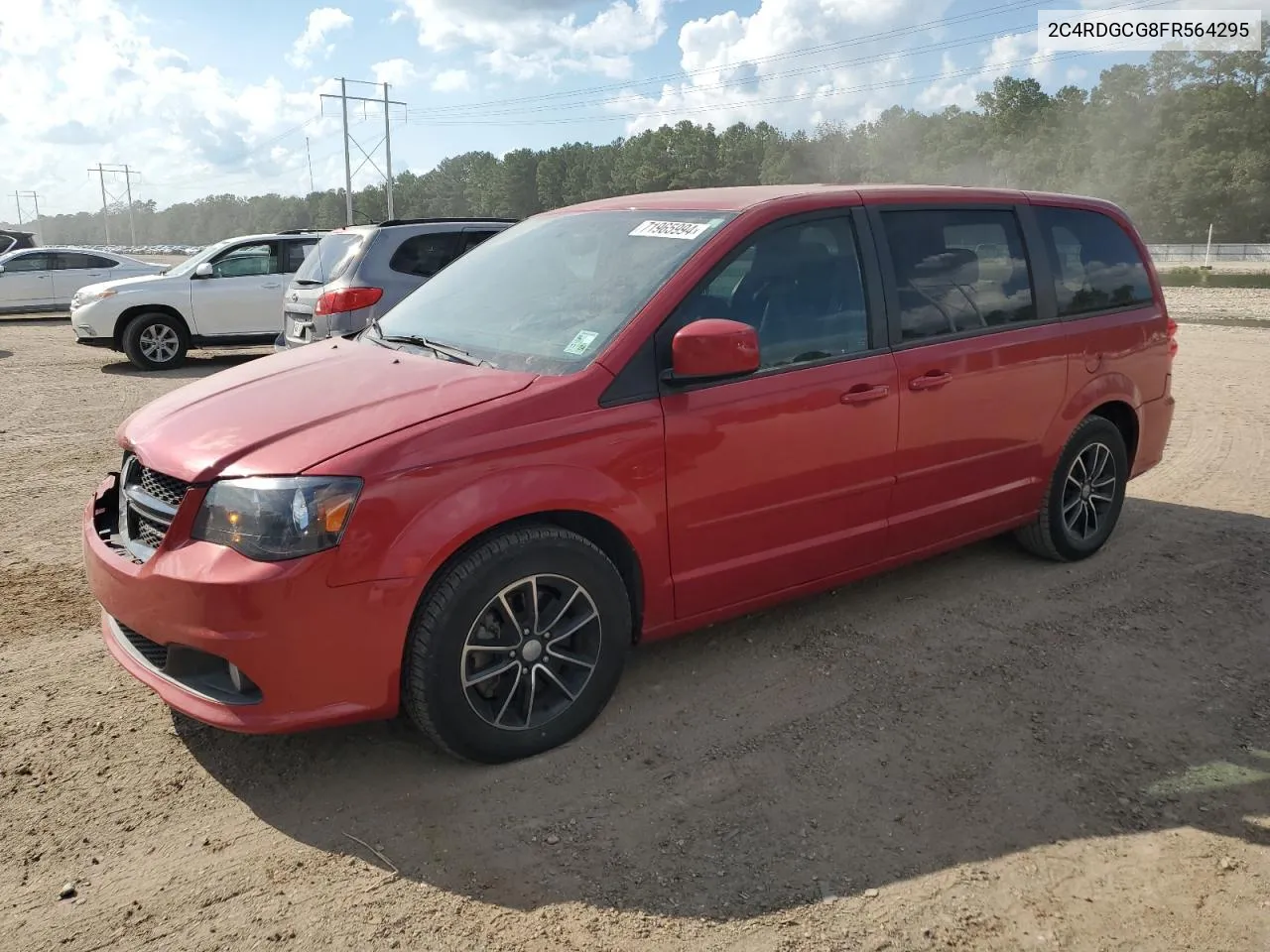 2015 Dodge Grand Caravan Sxt VIN: 2C4RDGCG8FR564295 Lot: 71965994