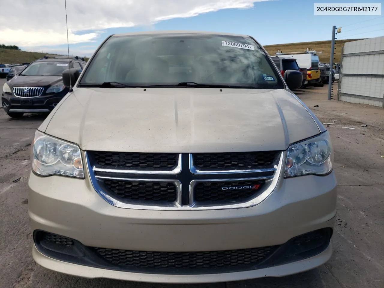 2C4RDGBG7FR642177 2015 Dodge Grand Caravan Se