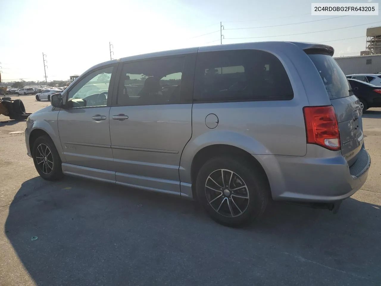 2015 Dodge Grand Caravan Se VIN: 2C4RDGBG2FR643205 Lot: 72432244