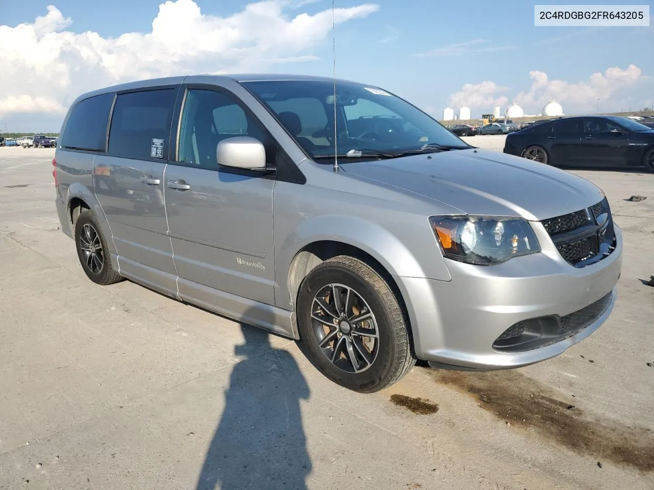 2015 Dodge Grand Caravan Se VIN: 2C4RDGBG2FR643205 Lot: 72432244