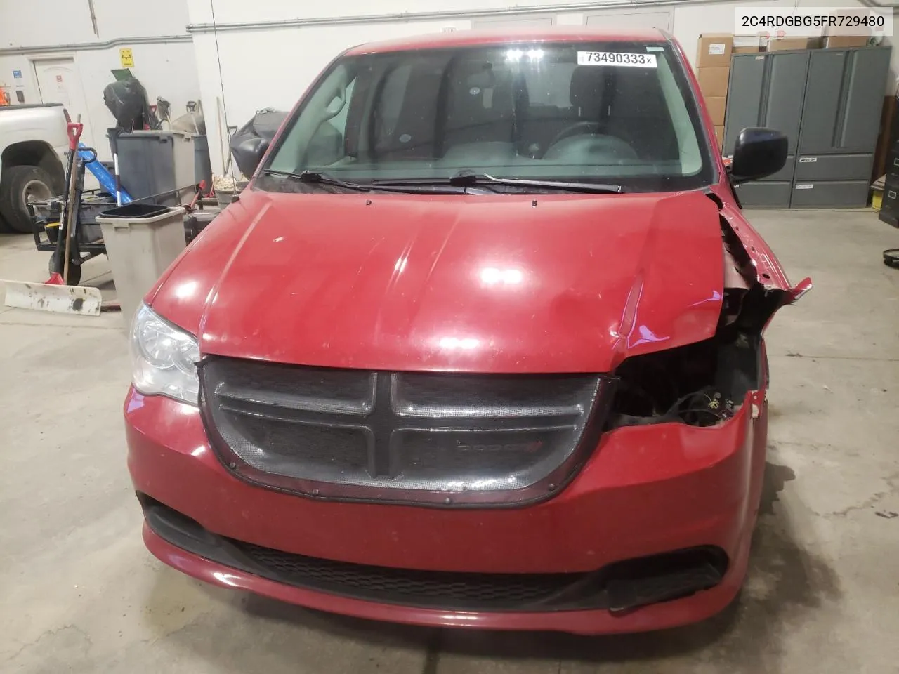 2C4RDGBG5FR729480 2015 Dodge Grand Caravan Se