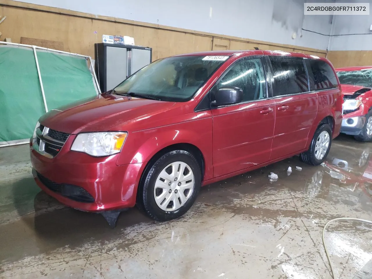 2015 Dodge Grand Caravan Se VIN: 2C4RDGBG0FR711372 Lot: 78136543