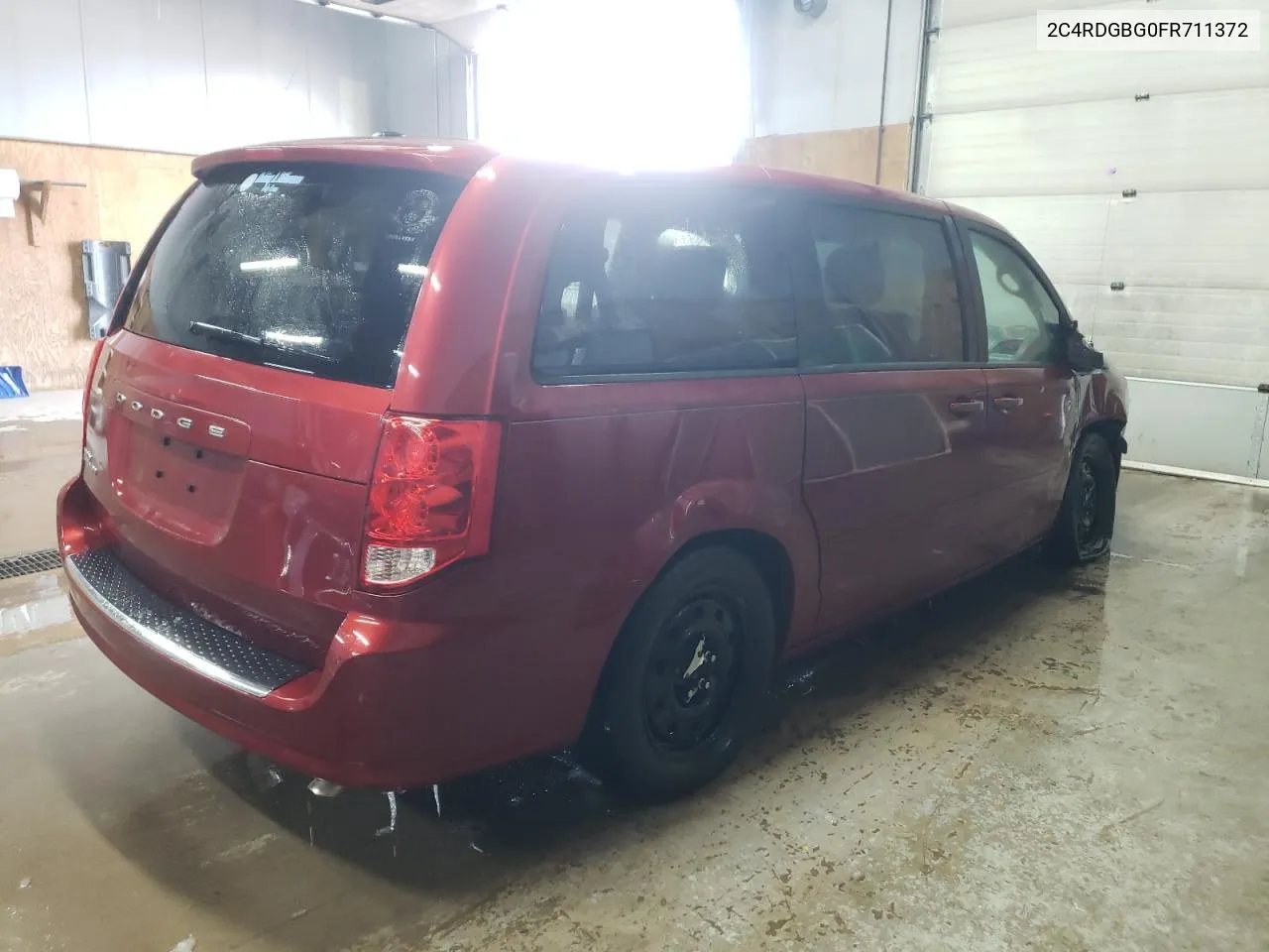 2015 Dodge Grand Caravan Se VIN: 2C4RDGBG0FR711372 Lot: 78136543