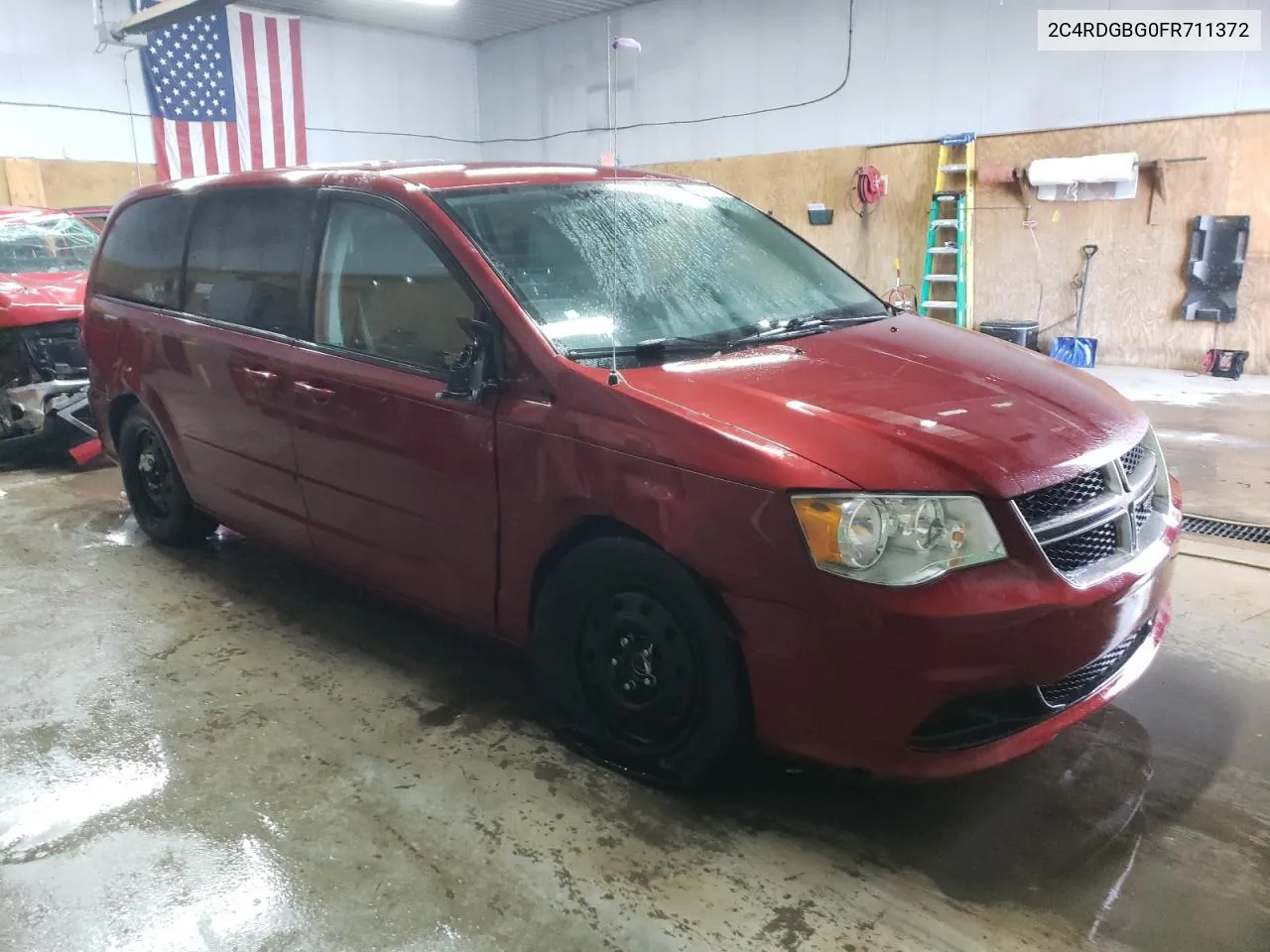 2015 Dodge Grand Caravan Se VIN: 2C4RDGBG0FR711372 Lot: 78136543