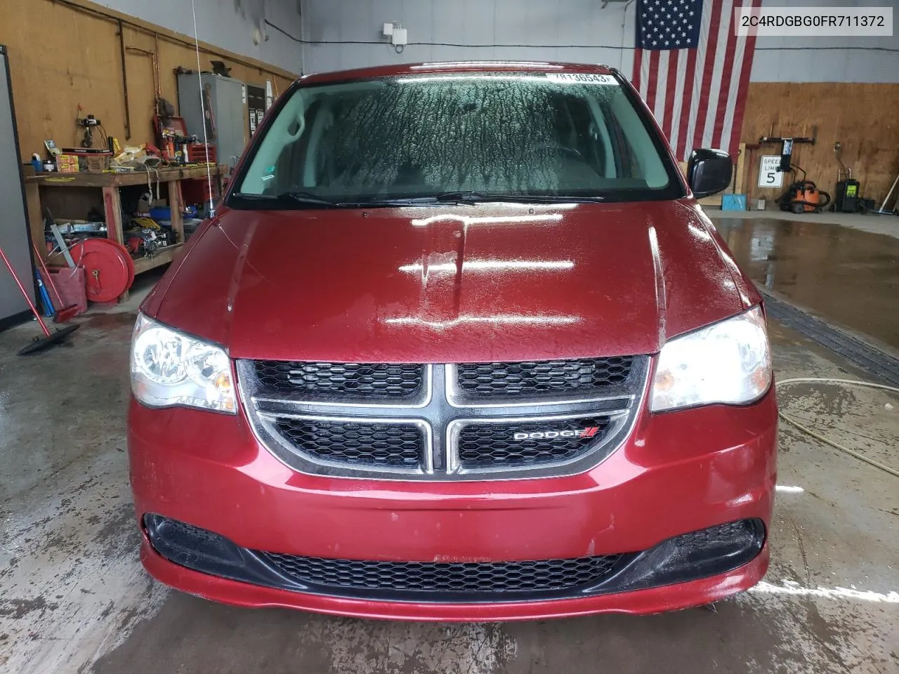 2C4RDGBG0FR711372 2015 Dodge Grand Caravan Se