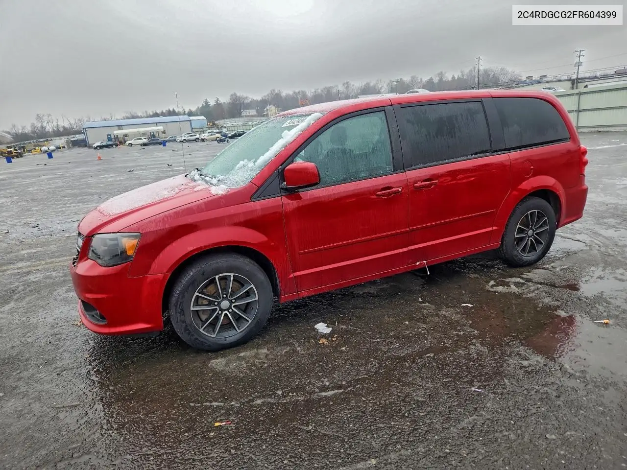 2C4RDGCG2FR604399 2015 Dodge Grand Caravan Sxt