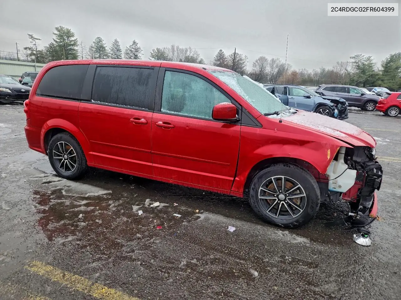 2C4RDGCG2FR604399 2015 Dodge Grand Caravan Sxt