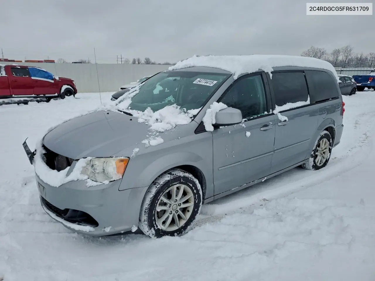 2C4RDGCG5FR631709 2015 Dodge Grand Caravan Sxt