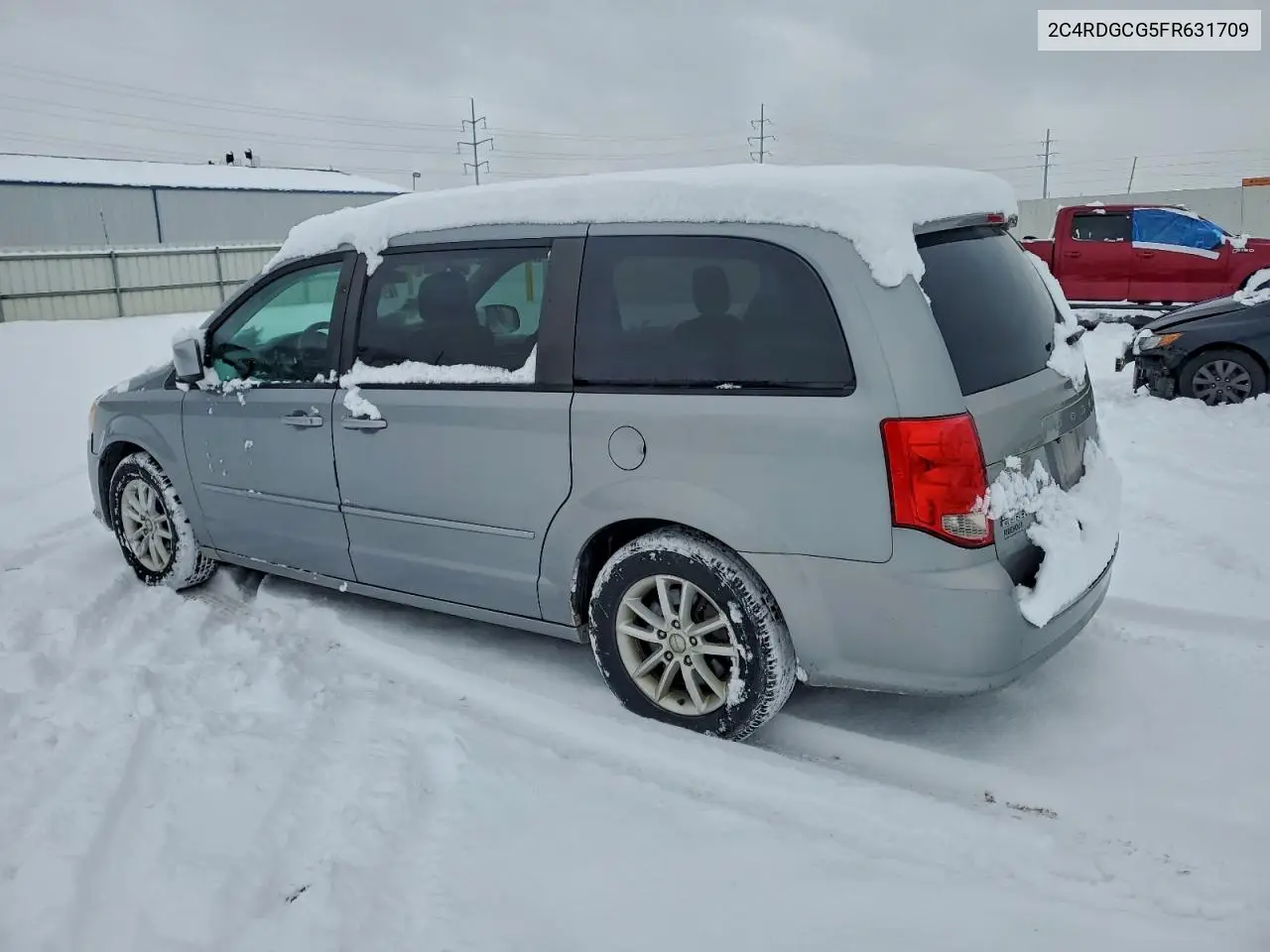 2C4RDGCG5FR631709 2015 Dodge Grand Caravan Sxt