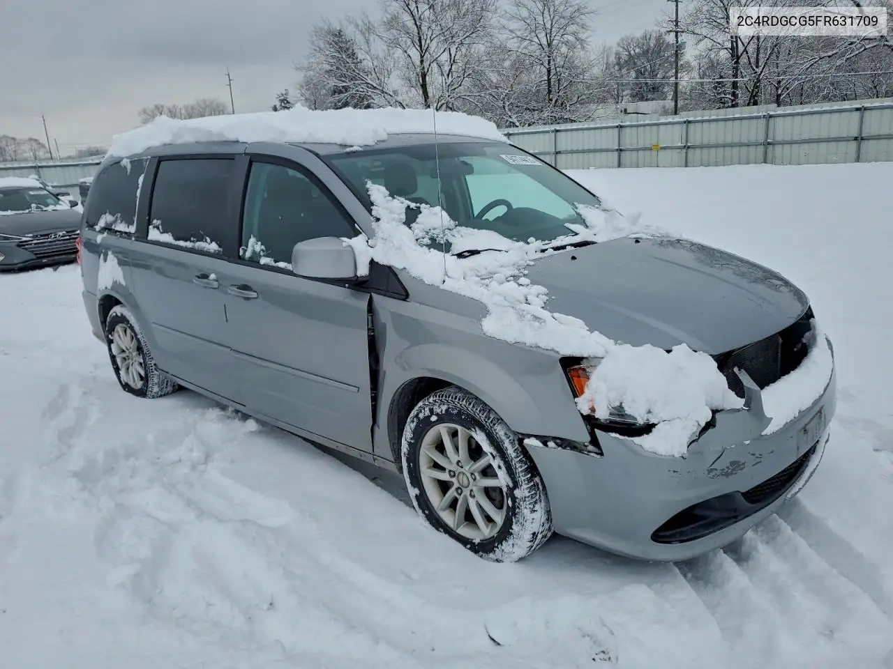 2C4RDGCG5FR631709 2015 Dodge Grand Caravan Sxt
