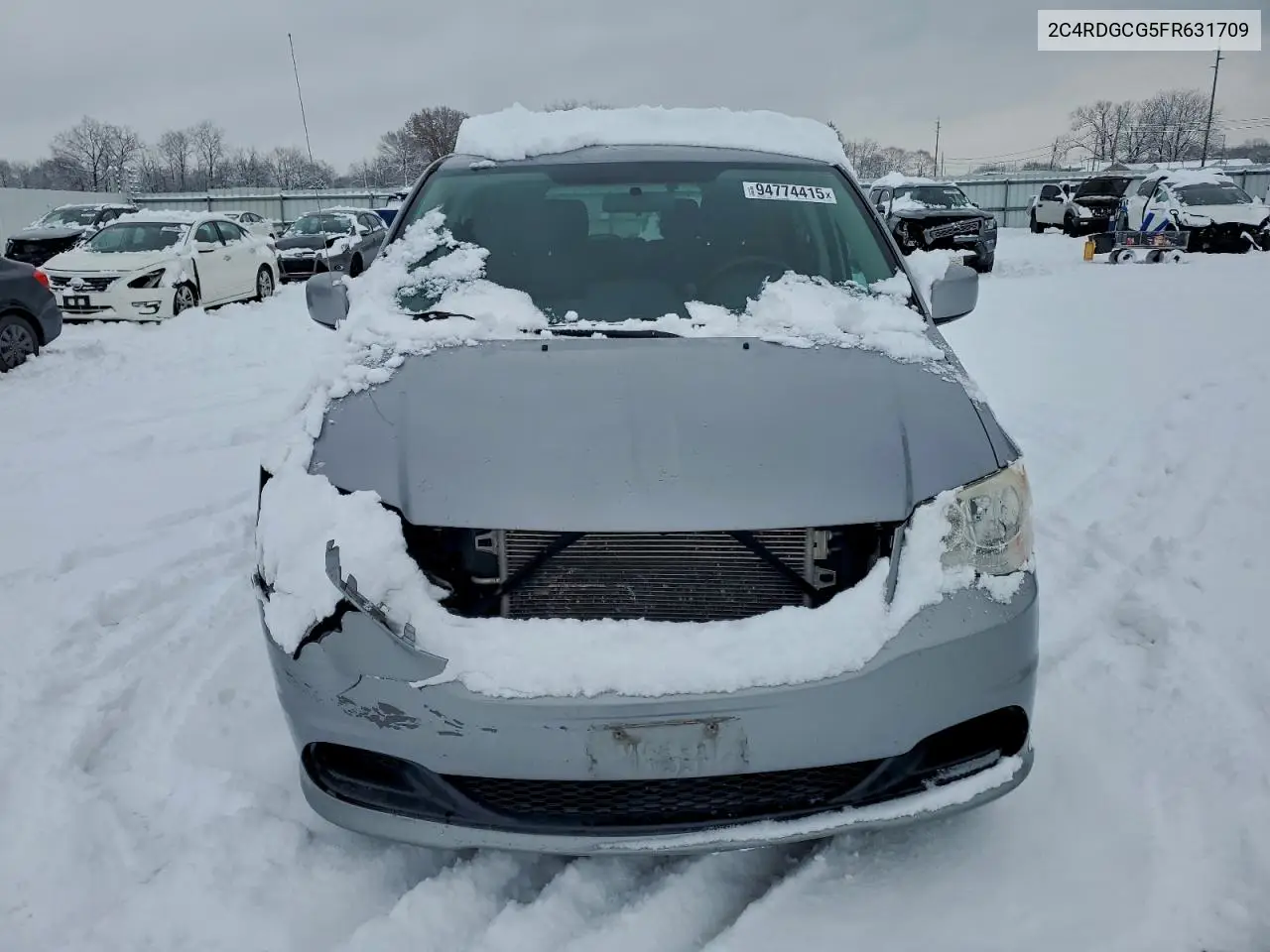 2C4RDGCG5FR631709 2015 Dodge Grand Caravan Sxt