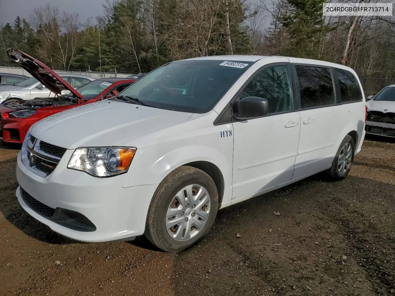 2C4RDGBG1FR713714 2015 Dodge Grand Caravan Se
