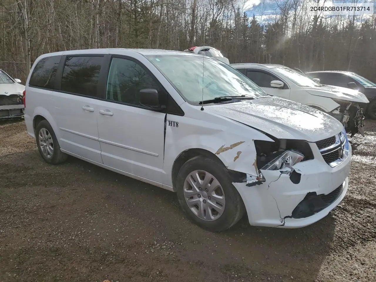 2C4RDGBG1FR713714 2015 Dodge Grand Caravan Se