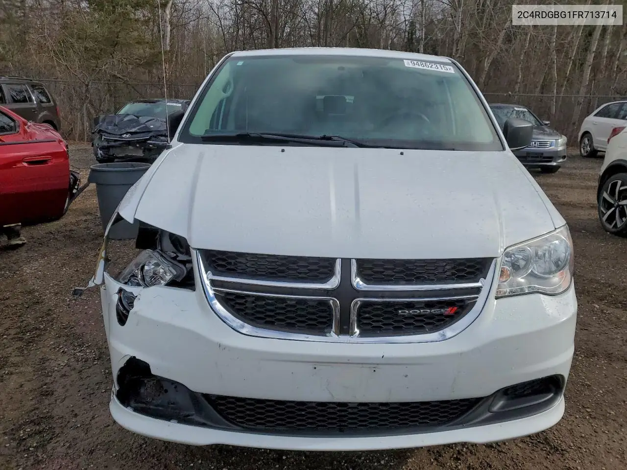 2C4RDGBG1FR713714 2015 Dodge Grand Caravan Se