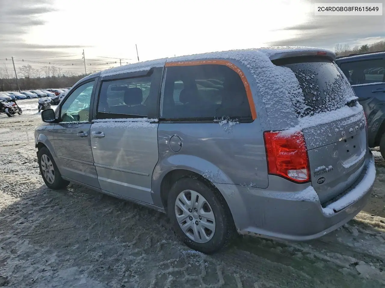 2C4RDGBG8FR615649 2015 Dodge Grand Caravan Se