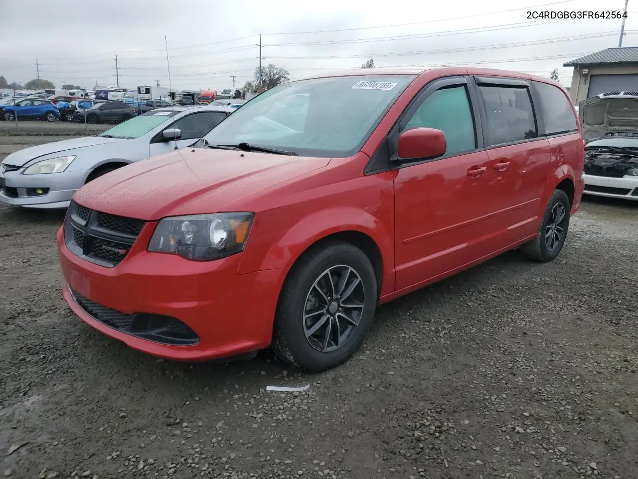 2C4RDGBG3FR642564 2015 Dodge Grand Caravan Se