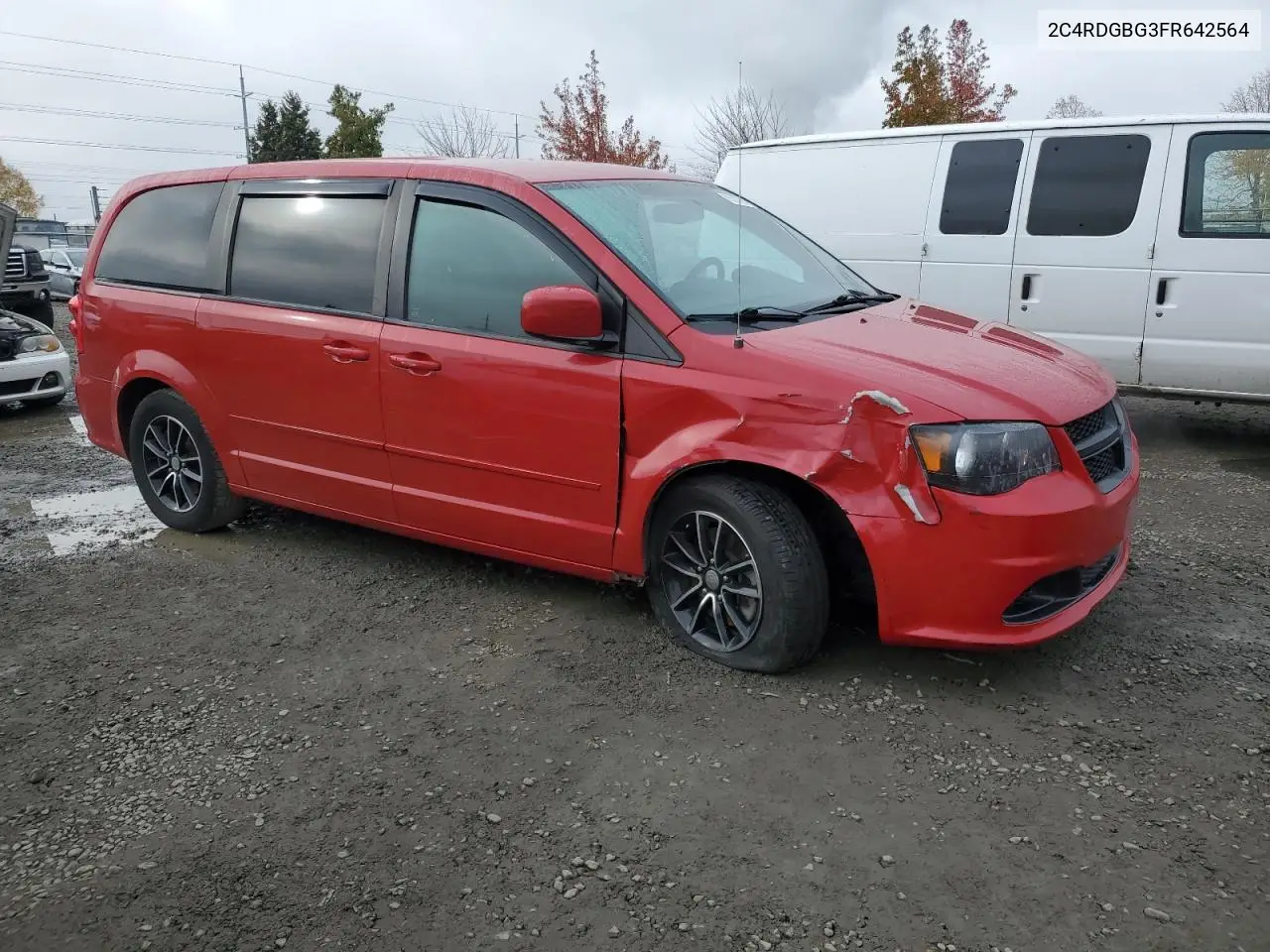 2C4RDGBG3FR642564 2015 Dodge Grand Caravan Se