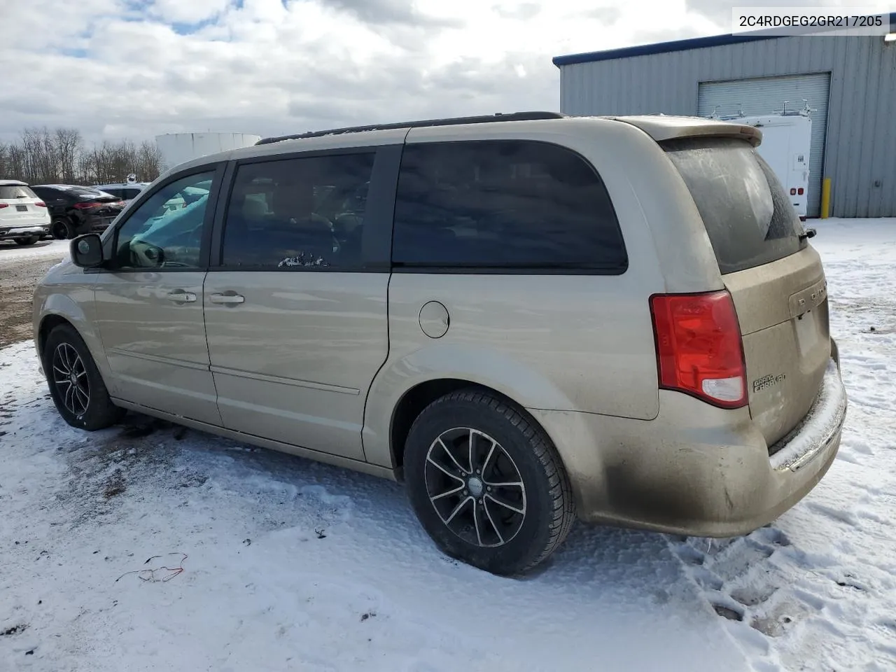 2016 Dodge Grand Caravan R/T VIN: 2C4RDGEG2GR217205 Lot: 42715964