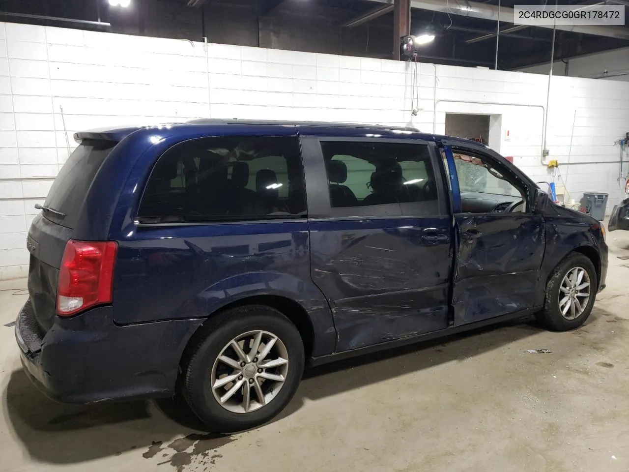 2C4RDGCG0GR178472 2016 Dodge Grand Caravan Sxt