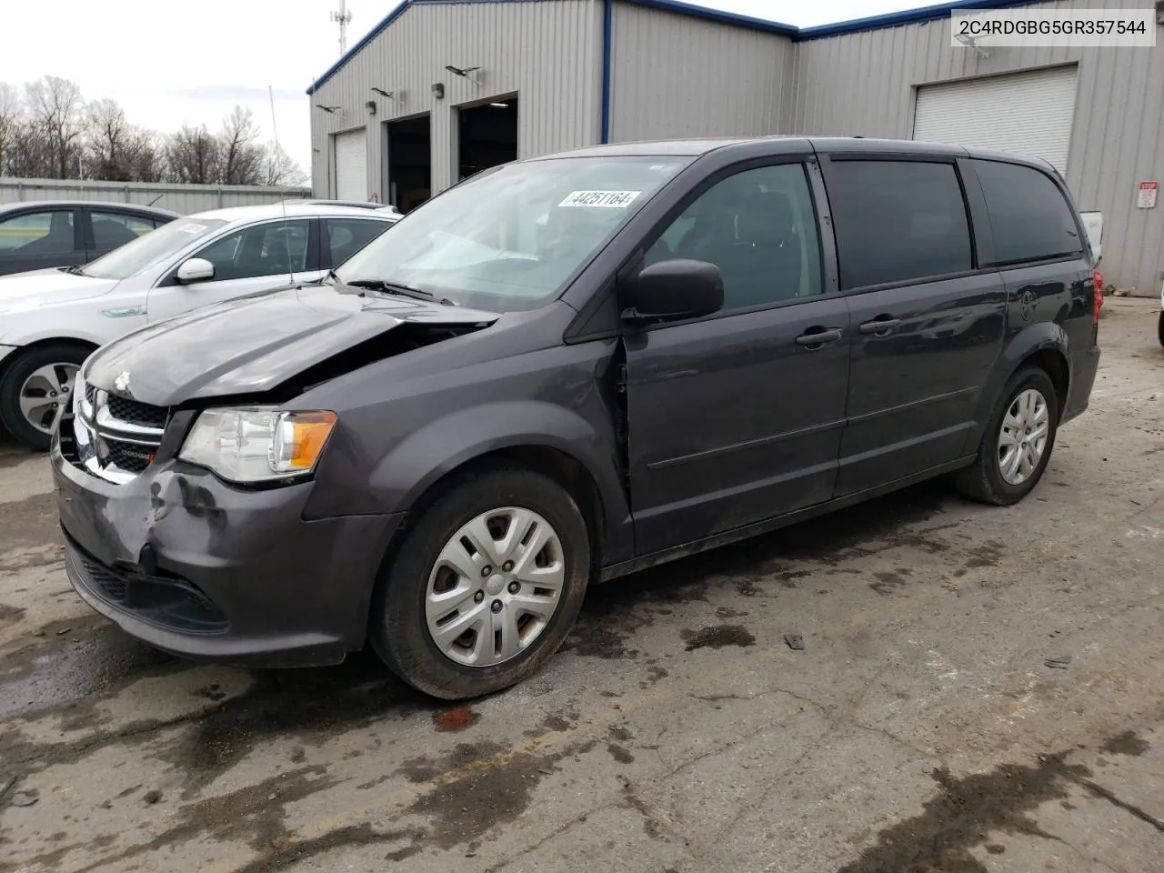 2C4RDGBG5GR357544 2016 Dodge Grand Caravan Se