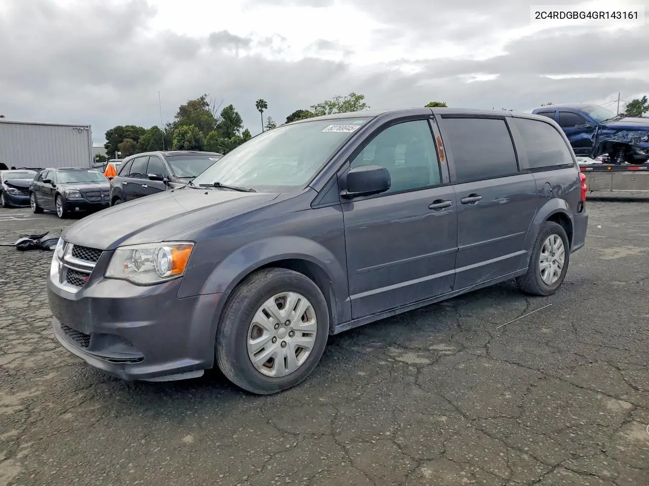 2C4RDGBG4GR143161 2016 Dodge Grand Caravan Se