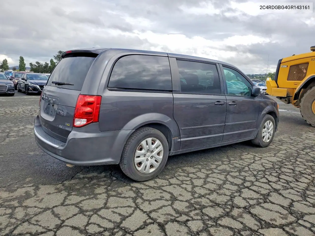 2C4RDGBG4GR143161 2016 Dodge Grand Caravan Se
