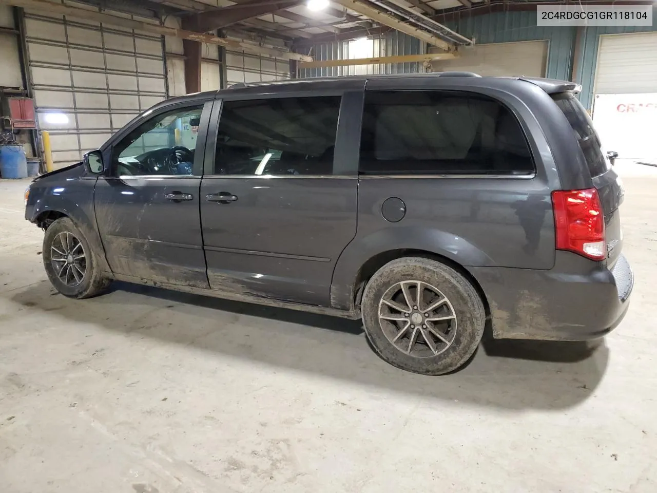 2C4RDGCG1GR118104 2016 Dodge Grand Caravan Sxt