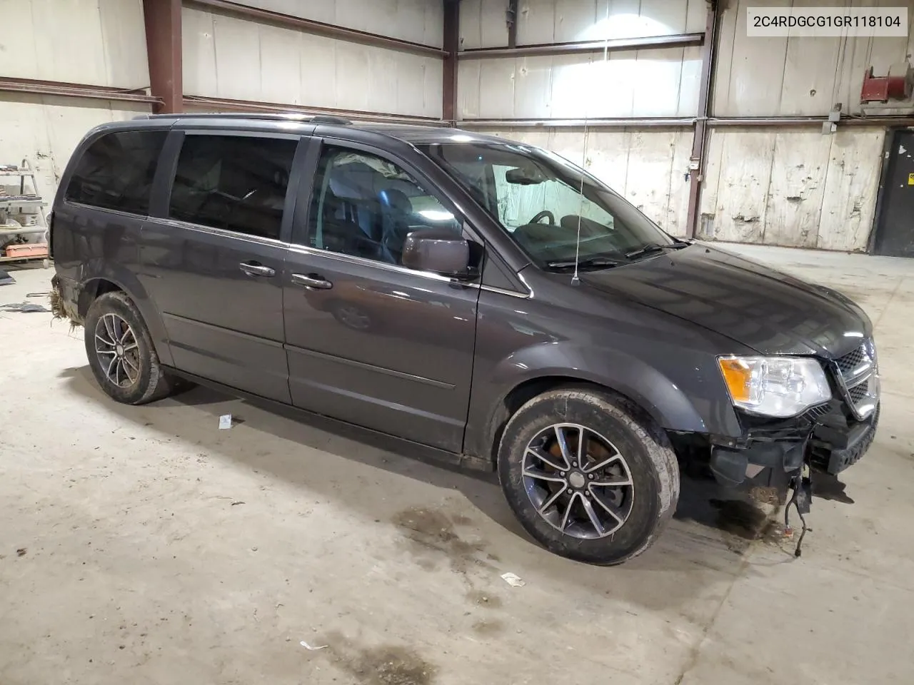 2016 Dodge Grand Caravan Sxt VIN: 2C4RDGCG1GR118104 Lot: 47999814