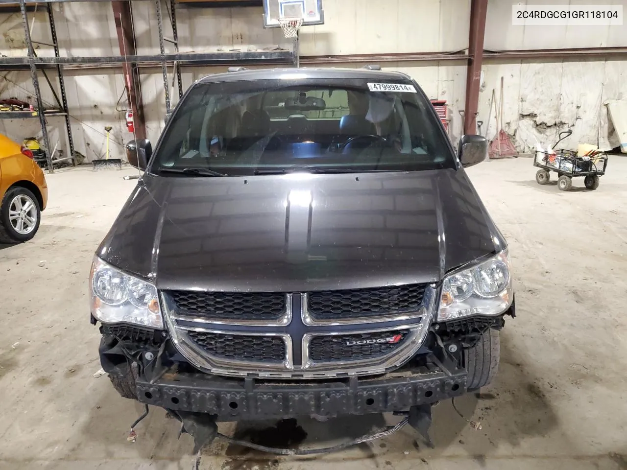 2016 Dodge Grand Caravan Sxt VIN: 2C4RDGCG1GR118104 Lot: 47999814